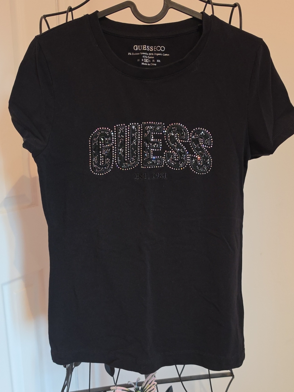 Rhinestone T-shirt